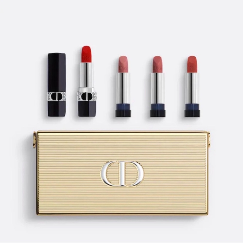 Dior Rouge Dior Minaudière Clutch - Limited Edition 2023 Holiday Set Clutch Bag